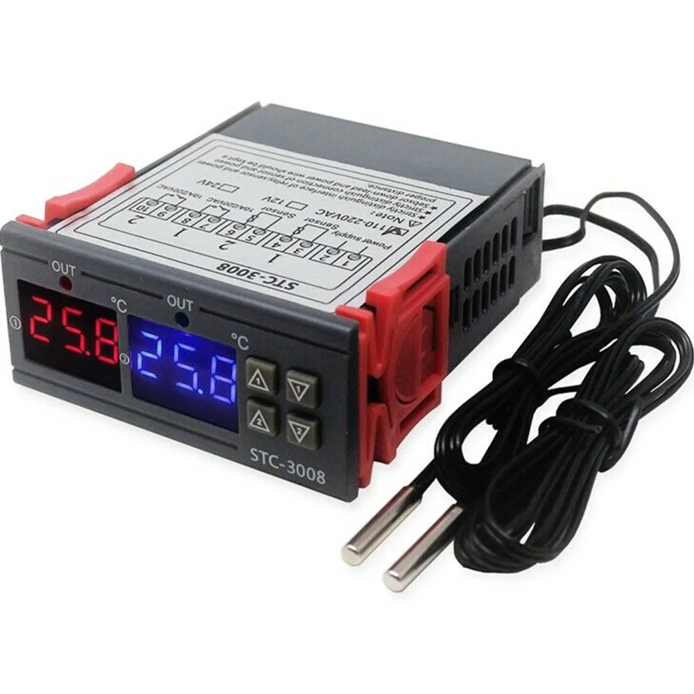STC 1000 12V 24V 220V cyfrowy  – Lab Incubator recenzja i cena