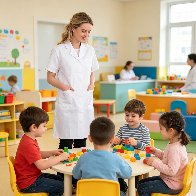 Męskie i damskie białe fartuch – Medical Lab University recenzja i cena