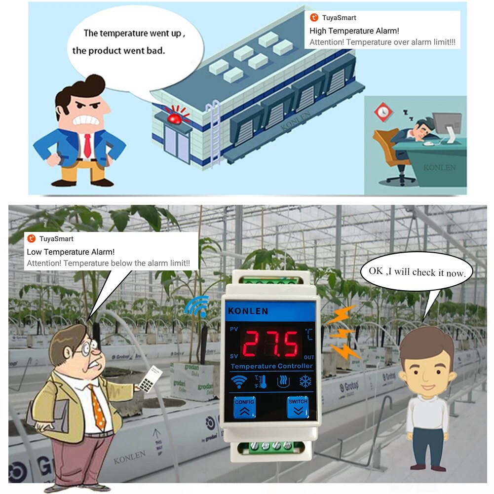 Tuya WIFI czujnik temperatury  – Lab Incubator recenzja i cena