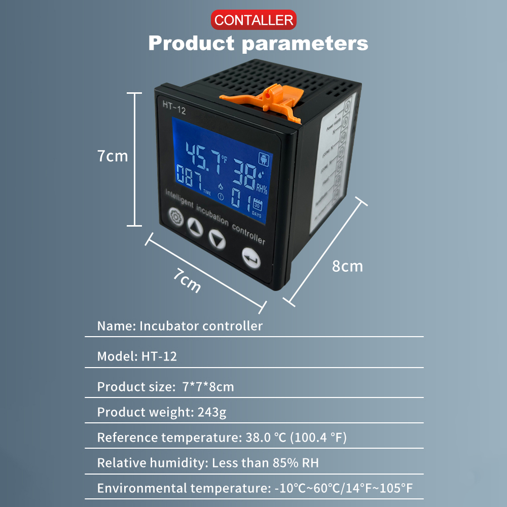 30~39.5 ℃   HT-12 Regulator te – Lab Incubator recenzja i cena